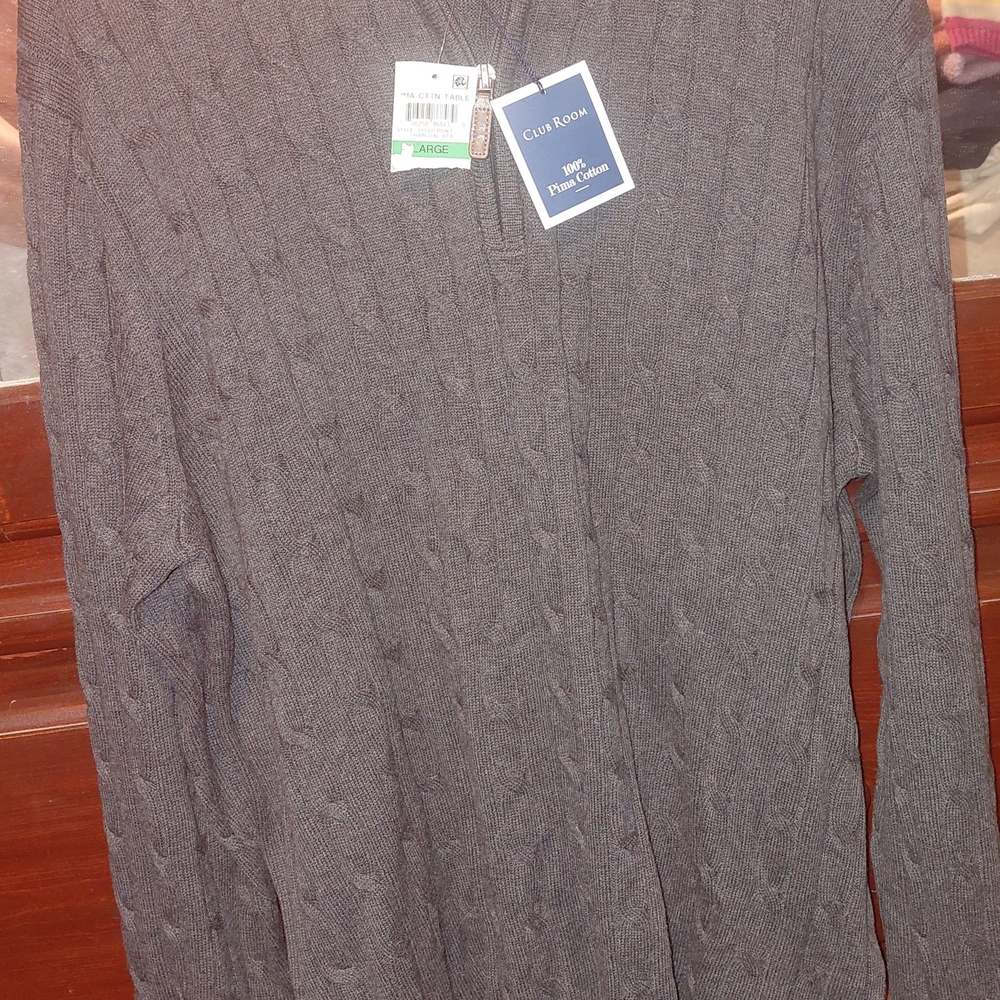Club Room Men's Gray Sweater